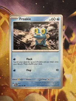 Pokemon TCG Froakie 056/167 Sv06: Twilight Masquerade Regular x4 - Image 2