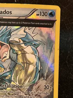 2015 Pokemon XY Ancient Origins Gyarados Holo 21/98 HP/DMG - Image 2