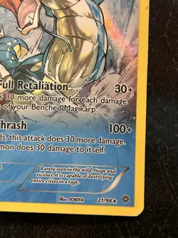 2015 Pokemon XY Ancient Origins Gyarados Holo 21/98 HP/DMG - Image 5