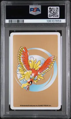 2000 POKEMON GOLD VERSION PLAYING CARDS 7 OF DIAMONDS #148 DRAGONAIR PSA 10 - Image 2