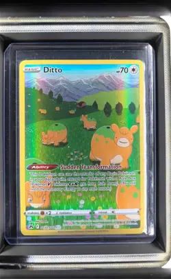 2023 Pokemon Sword & Shield Crown Zenith Ditto #GG22/GG70 Galarian Gallery - Image 1