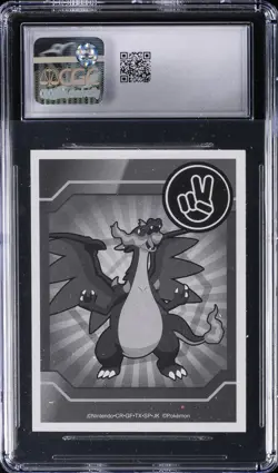 2015 POKEMON PLAYING CARDS JPN POKEMON KARUTA ALAIN & MEGA CHARIZARD X ME CGC 7 - Image 2