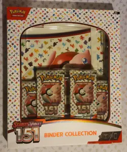 Pokemon TCG Scarlet & Violet Pokemon 151 Binder Collection New Factory Sealed - Image 1