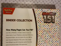Pokemon TCG Scarlet & Violet Pokemon 151 Binder Collection New Factory Sealed - Image 5