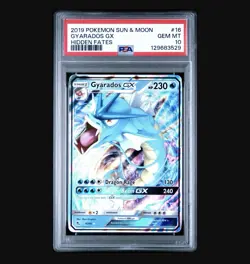Pokemon Gyarados GX 16/68 Hidden Fates Ultra Rare Holo PSA 10 - Image 1