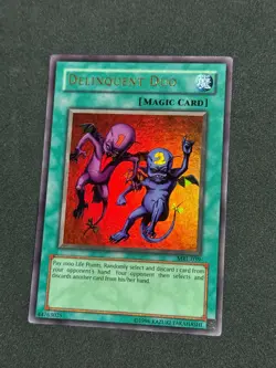 Yugioh Delinquent Duo MRL-039 Ultra Rare Original 2002 'MAGIC' Unlimited MINT - Image 3