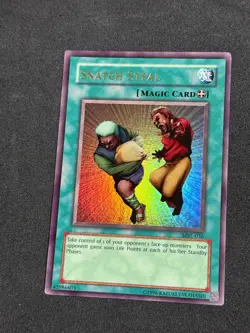 Yugioh Snatch Steal MRL-036 Ultra Rare Original 2002 'MAGIC' Unlimited MINT - Image 3