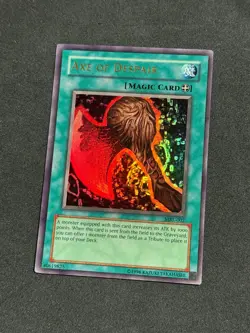 Yugioh Axe of Dispair MRL-002 Ultra Rare Original 2002 'MAGIC' Unlimited NM+ - Image 3