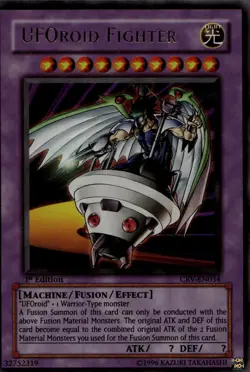 UFOroid Fighter EU 1st Edition Ultra Rare CRV-EN034 Yu-Gi-Oh! - Image 1