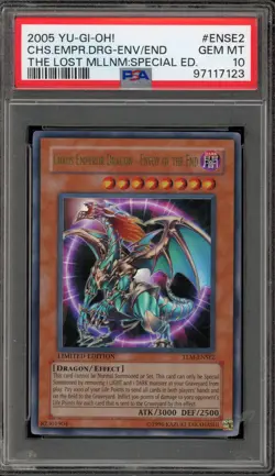 Yu-Gi-Oh! Chaos Emperor Dragon Envoy of the End Special Edition TLM-ENSE2 PSA 10 - Image 1