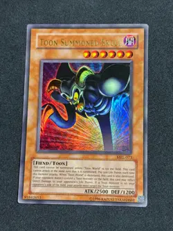 Yugioh Toon Summoned Skull MRL-073 Ultra Rare Original 2002 Unlimited NM+ - Image 1