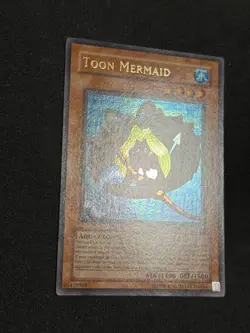 Yugioh Toon Mermaid MRL-072 Ultra Rare Original 2002 Unlimited NM+ - Image 2