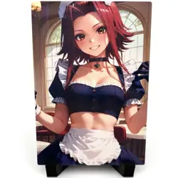 Yu-Gi-Oh! Akiza Izinski Sexy Anime Waifu Girl Doujin Lewd Goddess Story Art Card - Image 1