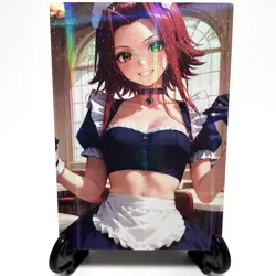 Yu-Gi-Oh! Akiza Izinski Sexy Anime Waifu Girl Doujin Lewd Goddess Story Art Card - Image 2