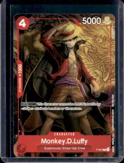 2024 One Piece Tournament Promo Pack Monkey D Luffy #P-007 - Image 1