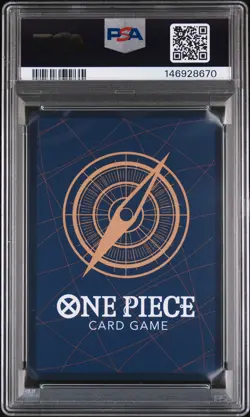 2025 ONE PIECE OP13-CARRYING ON HIS WILL ALTERNATE ART MONKEY D. LUFFY PSA 10 - Image 2