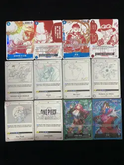 2025 One Piece TCG S-Chinese Op13-057 OP10-049 Portgas D Ace Sabo Lot*12 AB74 - Image 1