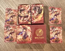 ONE PIECE Lot Of 4 Deck Box The Three Brothers Monkey D. Luffy W/ Divider - Image 2