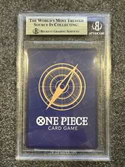 2025 One Piece Promo ST01-012 Monkey D Luffy 3rd Anniversary Winner BGS 9.5 - Image 2