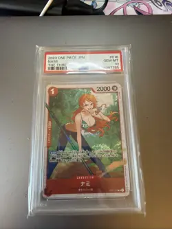 Nami #016 The Three Captains One Piece Japanese ~ PSA 10 - Image 1