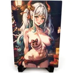 One Piece Yamato Sexy Hot Anime Waifu Girl Lewd Doujin Goddess Story Art Card - Image 3