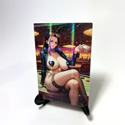 One Piece Nico Robin Sexy Anime Waifu Girl Doujin Lewd Goddess Story Art Card - Image 2
