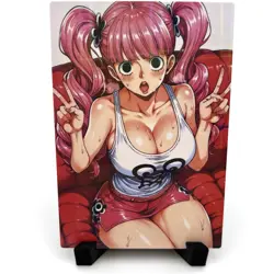 One Piece Perona Sexy Anime Waifu Girl Lewd Goddess Story Holo Paper Art Card - Image 3