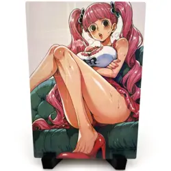 One Piece Perona Sexy Hot Anime Waifu Girl Lewd Doujin Goddess Story Art Card - Image 1