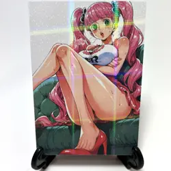 One Piece Perona Sexy Hot Anime Waifu Girl Lewd Doujin Goddess Story Art Card - Image 2