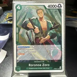 Roronoa Zoro (PRB02-006) -The Best- Vol. 2 One Piece TCG FOIL - Image 1