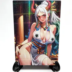 One Piece Yamato Sexy Lewd Anime Waifu Girl Doujin Goddess Story ACG Art Card - Image 1