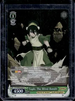 2023 Weiss Schwarz Avatar The Last Airbender Toph the Blind Bandit #WX04-024SP - Image 1