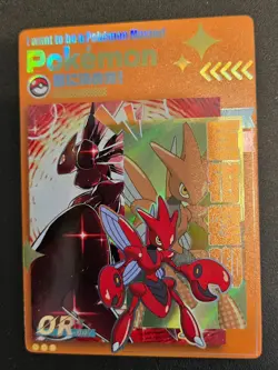Scizor - OR-007 - Mengka Pokemon Cards - Image 1