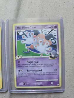 Warlord, Ludicolo, Mr.mime Lv53 Pokemon TCG Trading Cards, 3 Card Bundle + Extra - Image 4