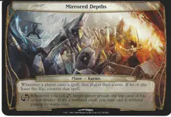 TCG MtG Magic the Gathering Mirrored Depths Oversized Card Gateway Promo Card - Image 1