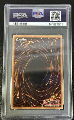 2002 Yugioh Raigeki PSA 9 LOB-053 Magic Card - Image 2