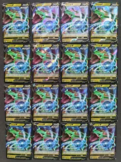 16 Lot 2024 pokemon TCG Simplified Chinese Card RR Rayquaza XL92 - Image 1