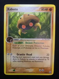 KABUTO - 36/92 - LEGEND MAKER - POKEMON CARD - LP - Image 1