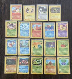 Pokemon E Reader Card Lot of 19 Cards Expedition LP - NM Bulbasaur Totodile - Image 1