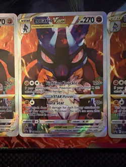Lot Of 3 Lucario VSTAR SWSH291 SWSH: Sword & Shield Promo Cards Holo - Image 3