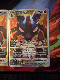 Lot Of 3 Lucario VSTAR SWSH291 SWSH: Sword & Shield Promo Cards Holo - Image 4