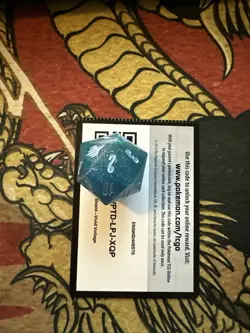 Pokemon Green Stripe Code Card Vivid Voltage Crimp Misprint Error - Image 4