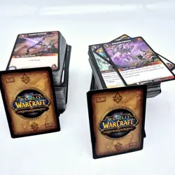World of Warcraft WoW TCG Lot of 250+ Cards LP - Image 1