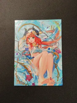 SNLM-SZR-06 Nilou Genshin Impact Goddess Story Anime TCG Holo Card - Image 2