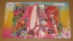 One Piece TCG Official Nami Vol. 3 Playmat Only - No Promo New Mat Card English - Image 1