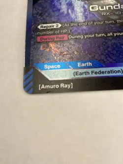 Gundam Beta ST01-001 LR Gundam Card Game Bandai 2024 ( read description) - Image 2