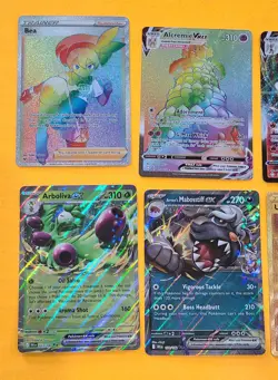 2021-2025 POKEMON FULL ART 8 CARD LOT **READ** - Image 2