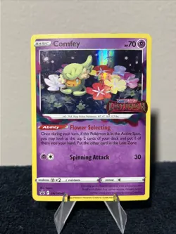 Comfey - (Prerelease) SWSH242 SWSH: Sword & Shield Promo Cards Holo - Image 1