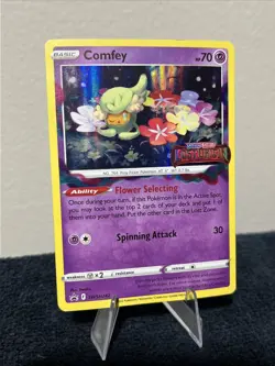 Comfey - (Prerelease) SWSH242 SWSH: Sword & Shield Promo Cards Holo - Image 2