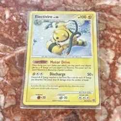 Pokemon Electivire Diamond & Pearl Rare Holo 25/132 100 HP English Card 2007 - Image 1